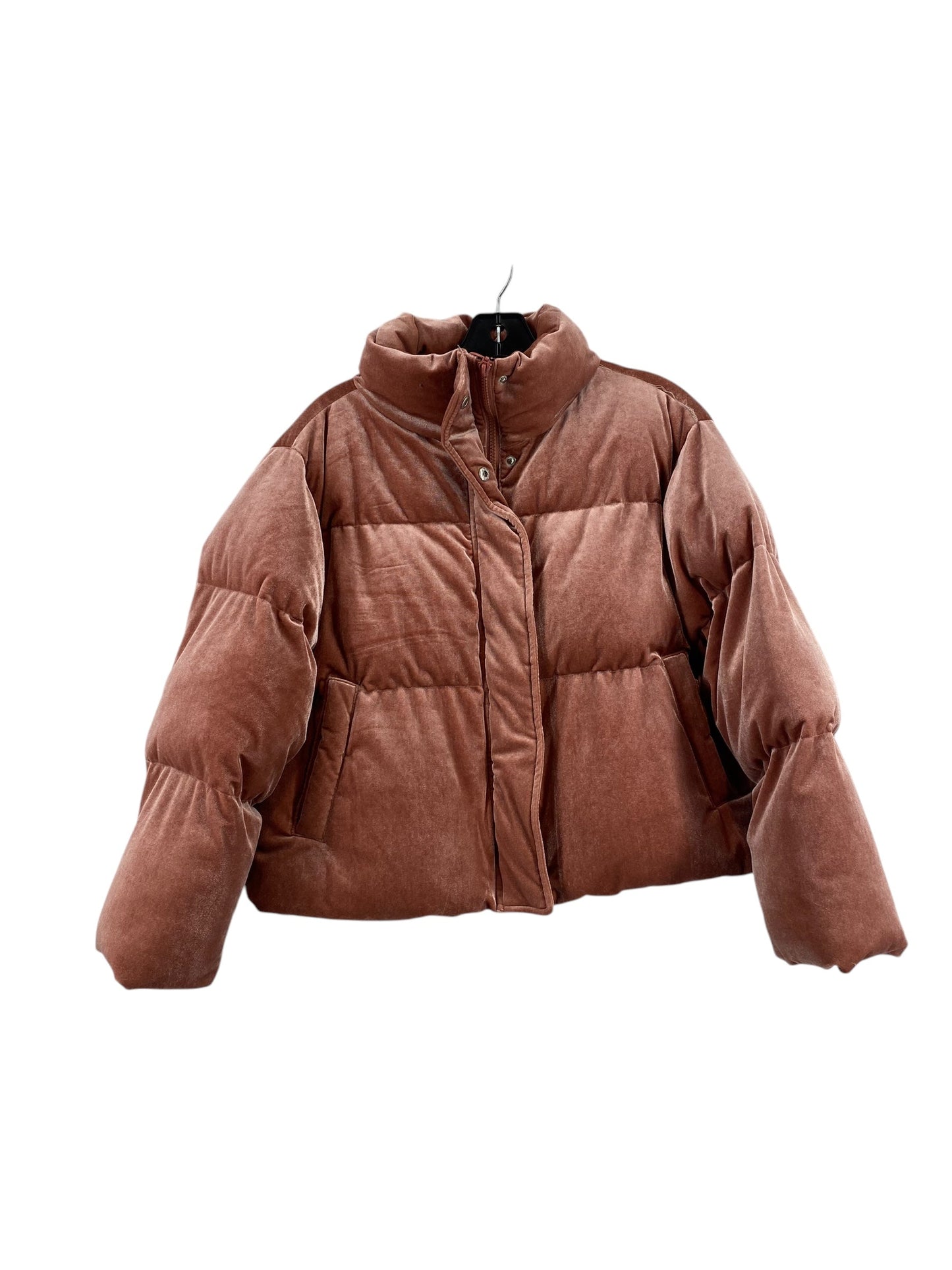 Jacket Puffer & Quilted By Buddy Love In Pink, Size: M