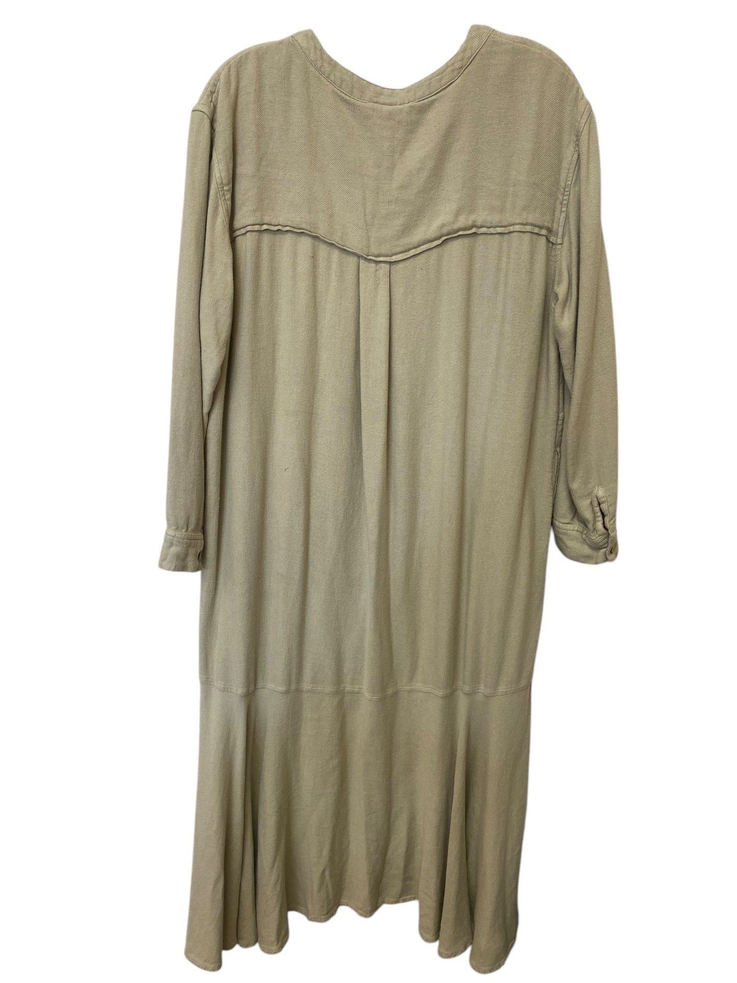 Dress Casual Maxi By Free People In Green, Size: M