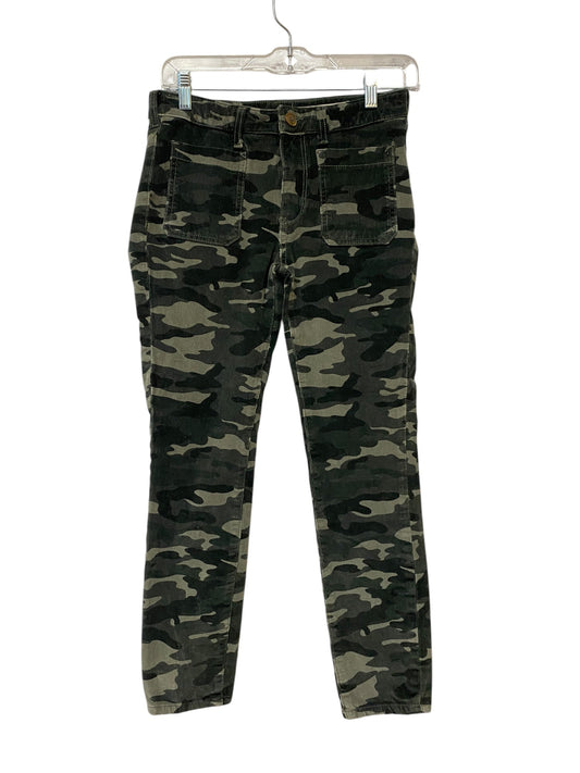 Pants Corduroy By Pilcro In Camouflage Print, Size: 2