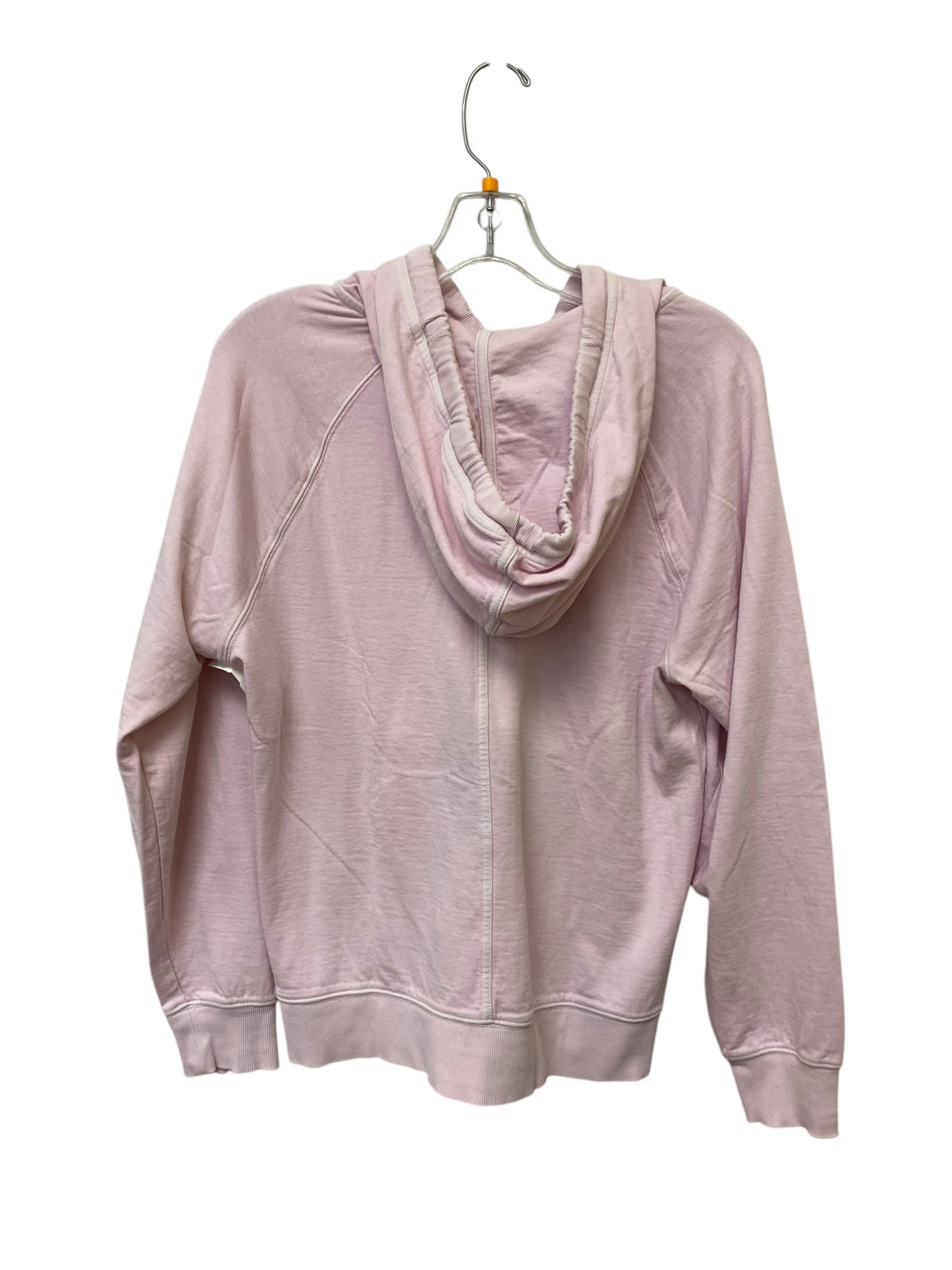 Athletic Sweatshirt Hoodie By Athleta In Pink, Size: M