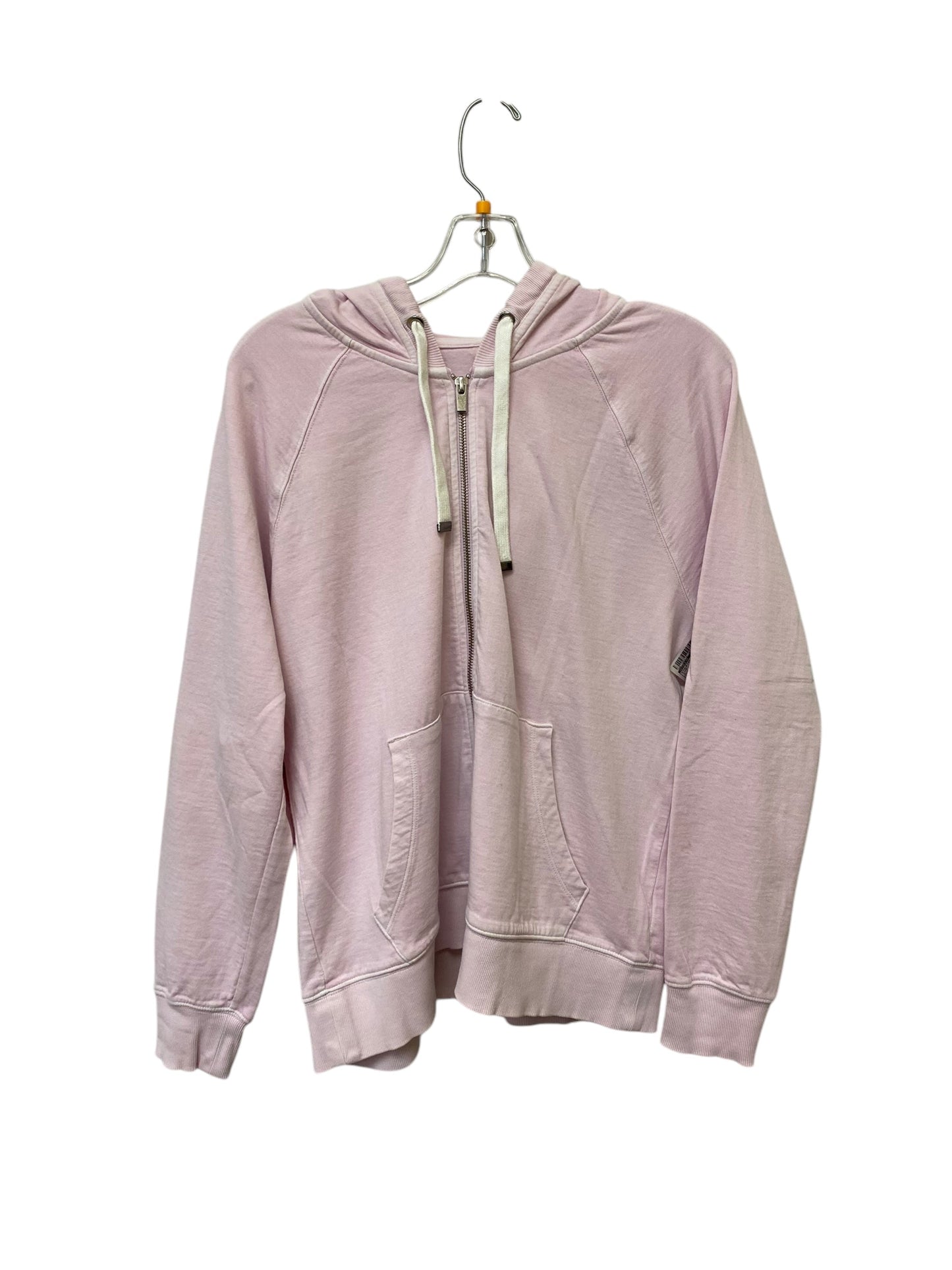 Athletic Sweatshirt Hoodie By Athleta In Pink, Size: M