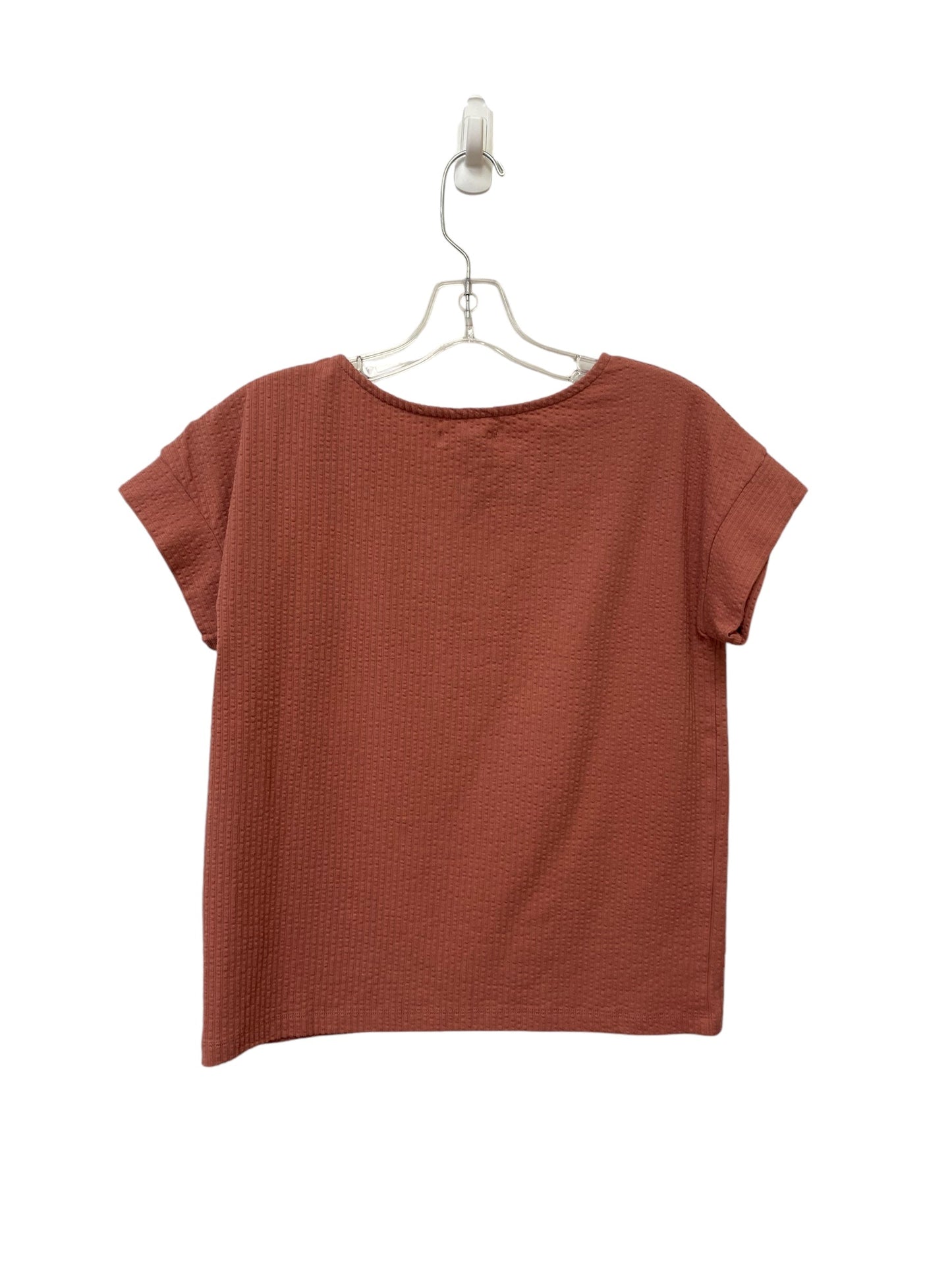 Top Short Sleeve By Madewell In Pink, Size: Xs