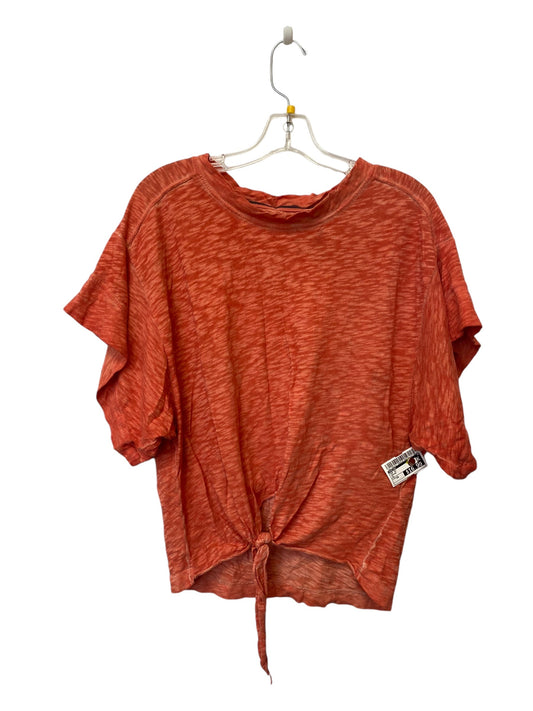 Top Short Sleeve By Pilcro In Orange, Size: Xs