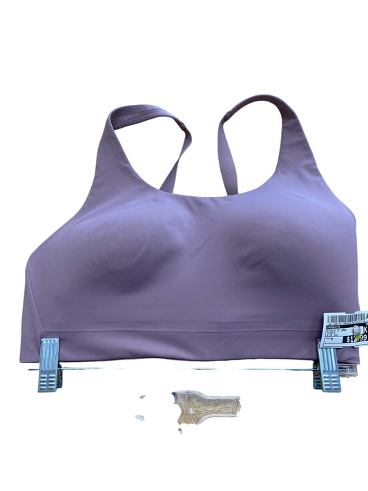 Athletic Bra By Athleta In Purple, Size: M