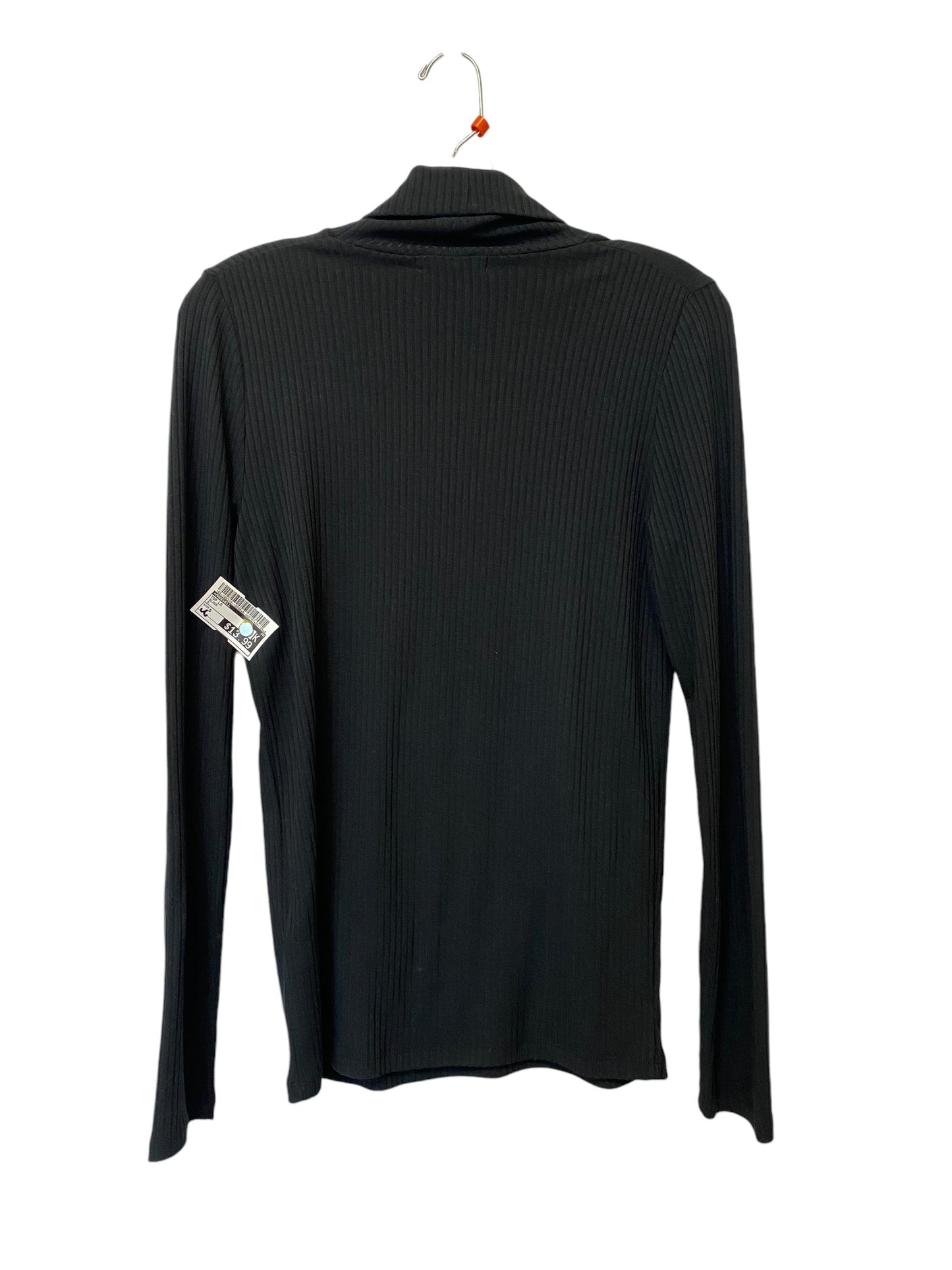 Top Long Sleeve By Madewell In Black, Size: S