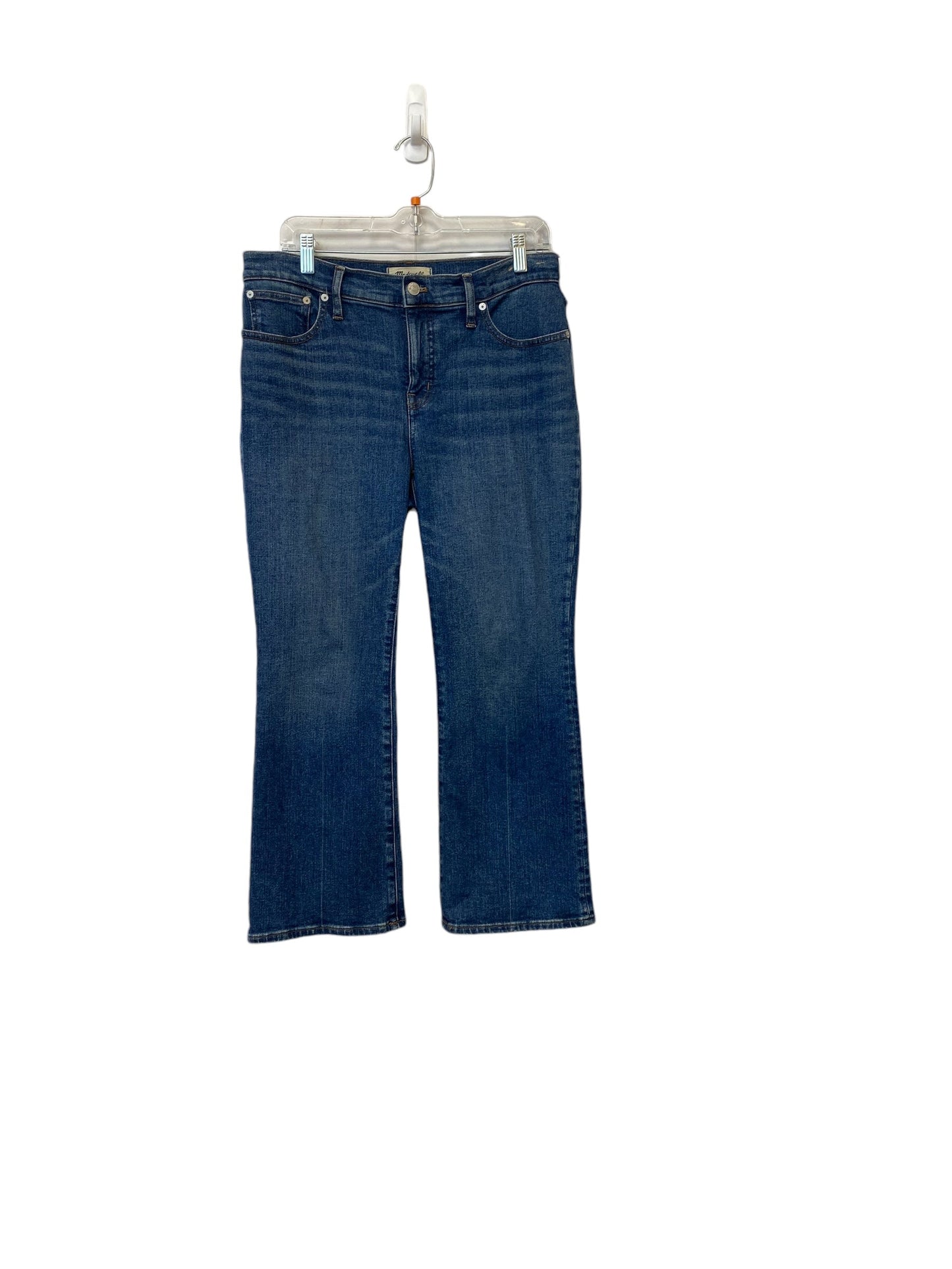 Jeans Boot Cut By Madewell In Blue Denim, Size: 8p