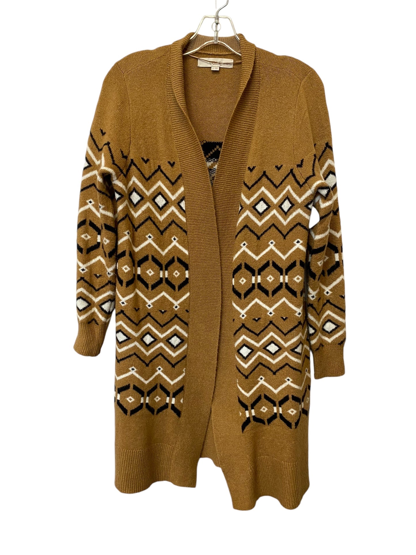 Cardigan By Loft In Brown, Size: Sp