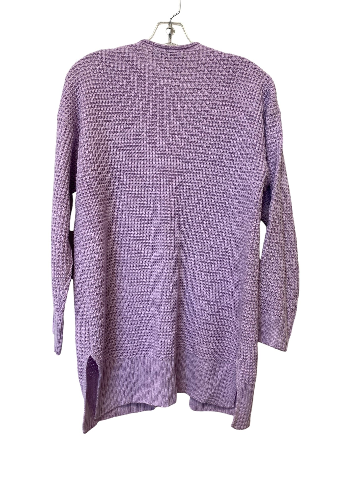 Cardigan By Clothes Mentor In Purple, Size: M