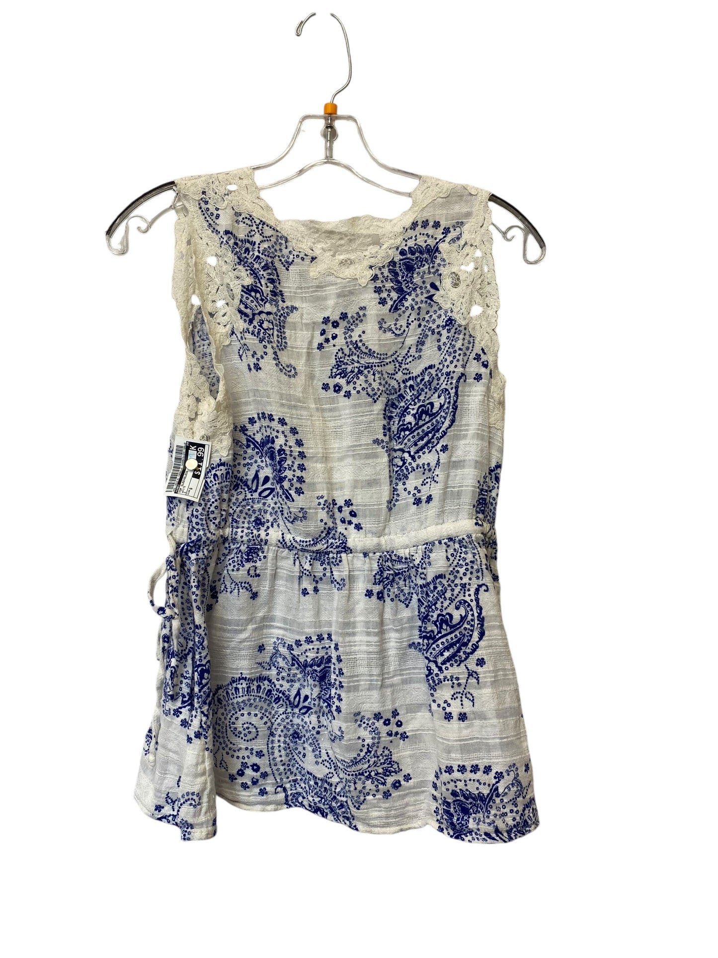 Top Sleeveless By Cabi In White, Size: S