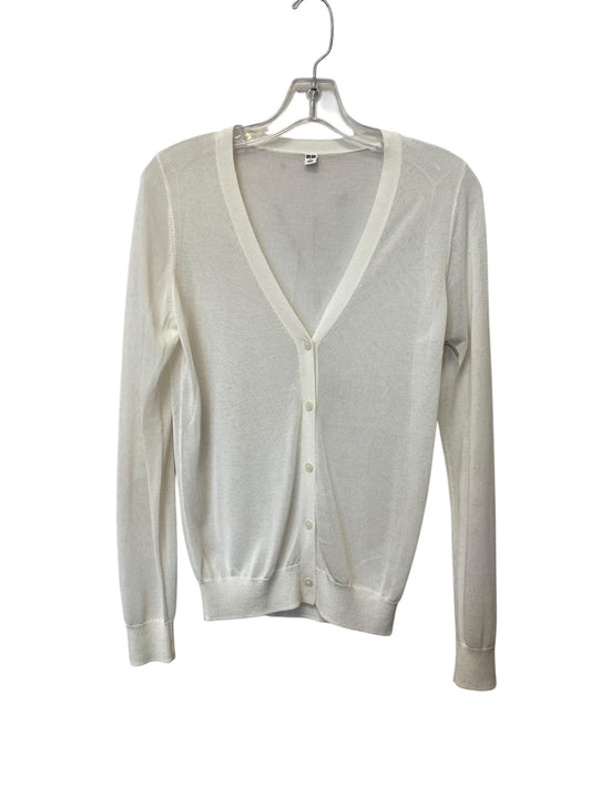 Cardigan By Uniqlo In White, Size: S