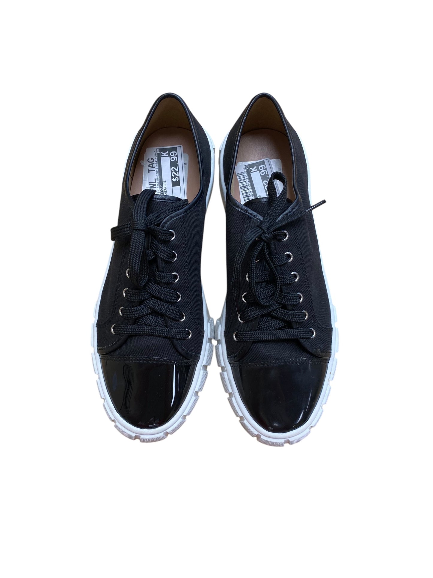 Shoes Sneakers By Linea Paolo In Black, Size: 8