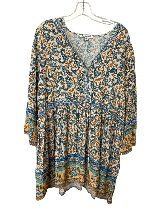 Top Long Sleeve By Northstyle In Multi-colored, Size: 2x