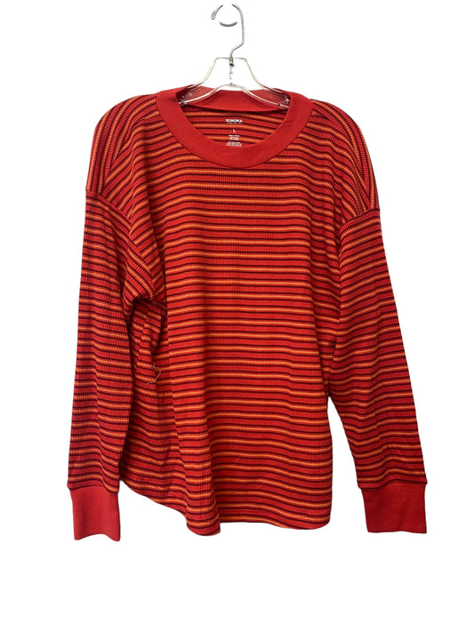 Top Long Sleeve By Sonoma  Size: L