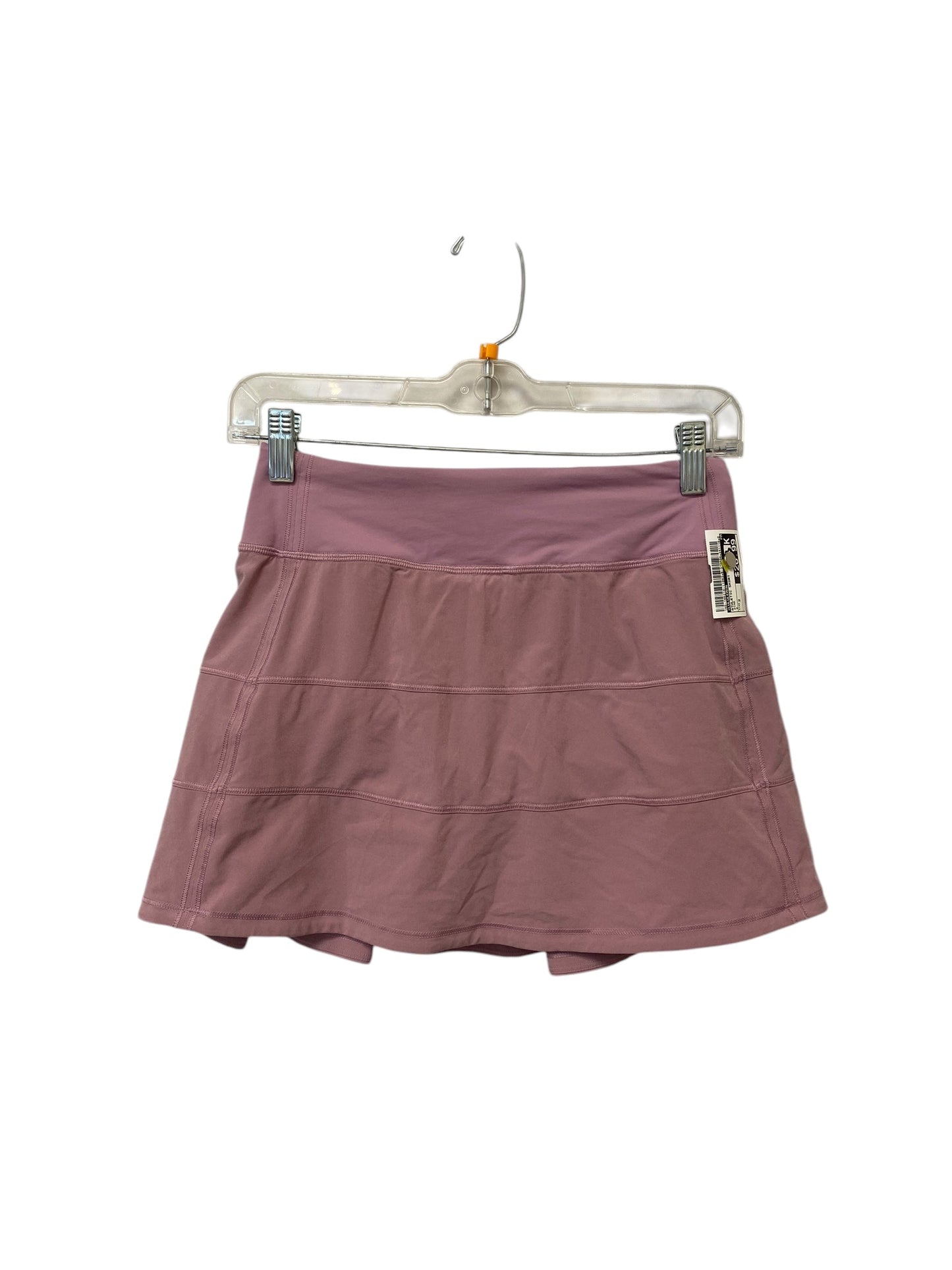 Athletic Skort By Lululemon In Pink, Size: 2