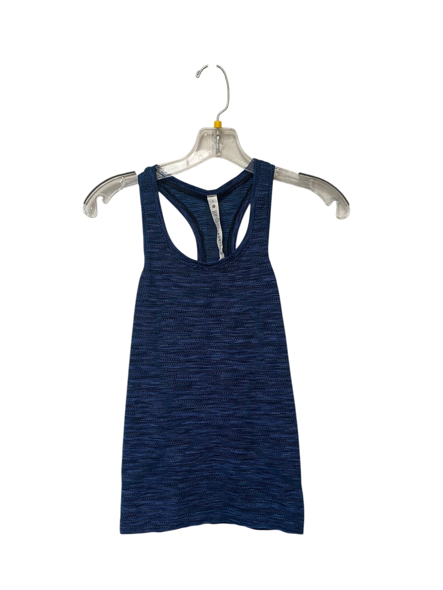 Athletic Tank Top By Lululemon In Blue, Size: 2