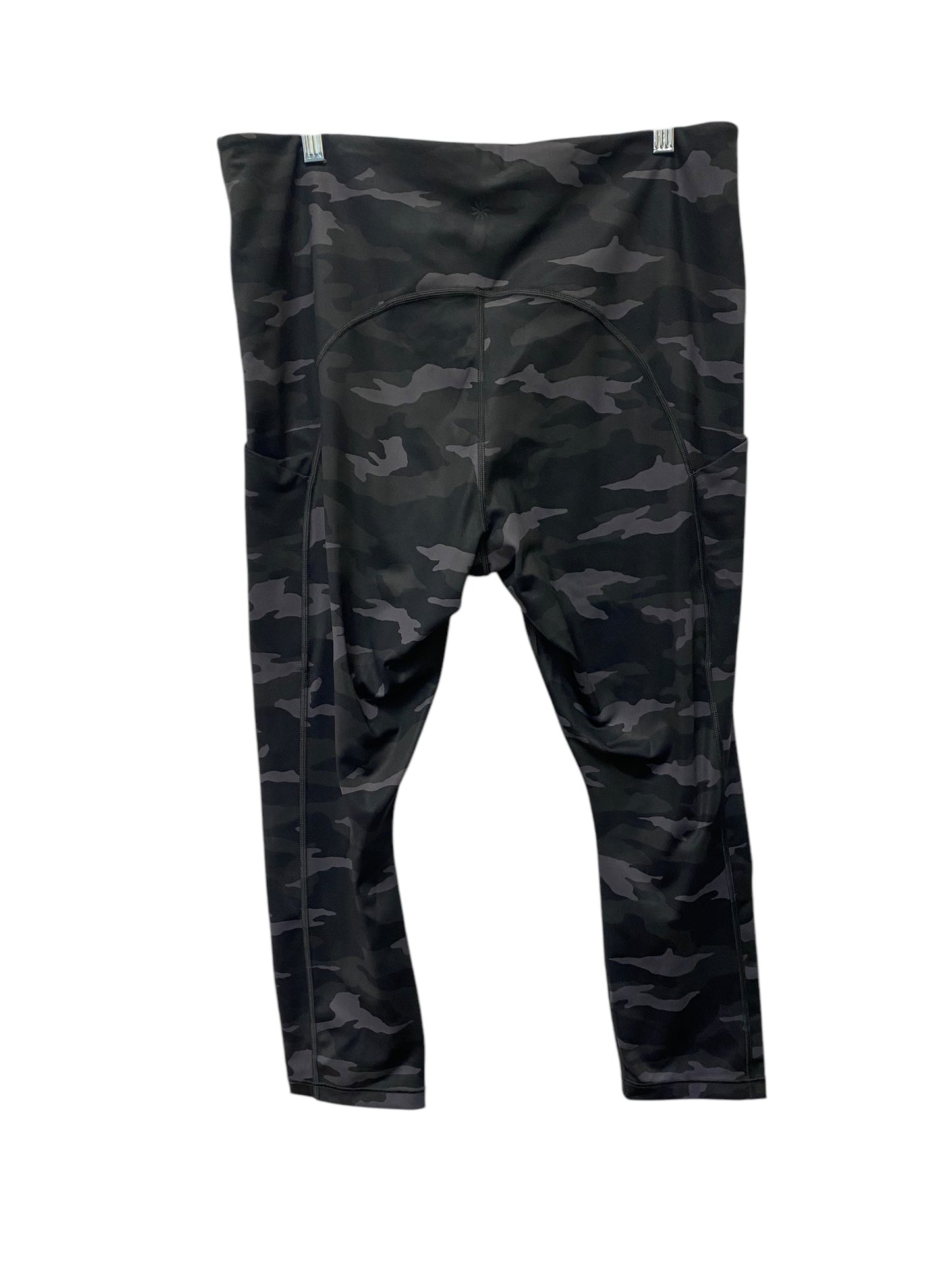 Athletic Leggings By Athleta In Camouflage Print, Size: 2x