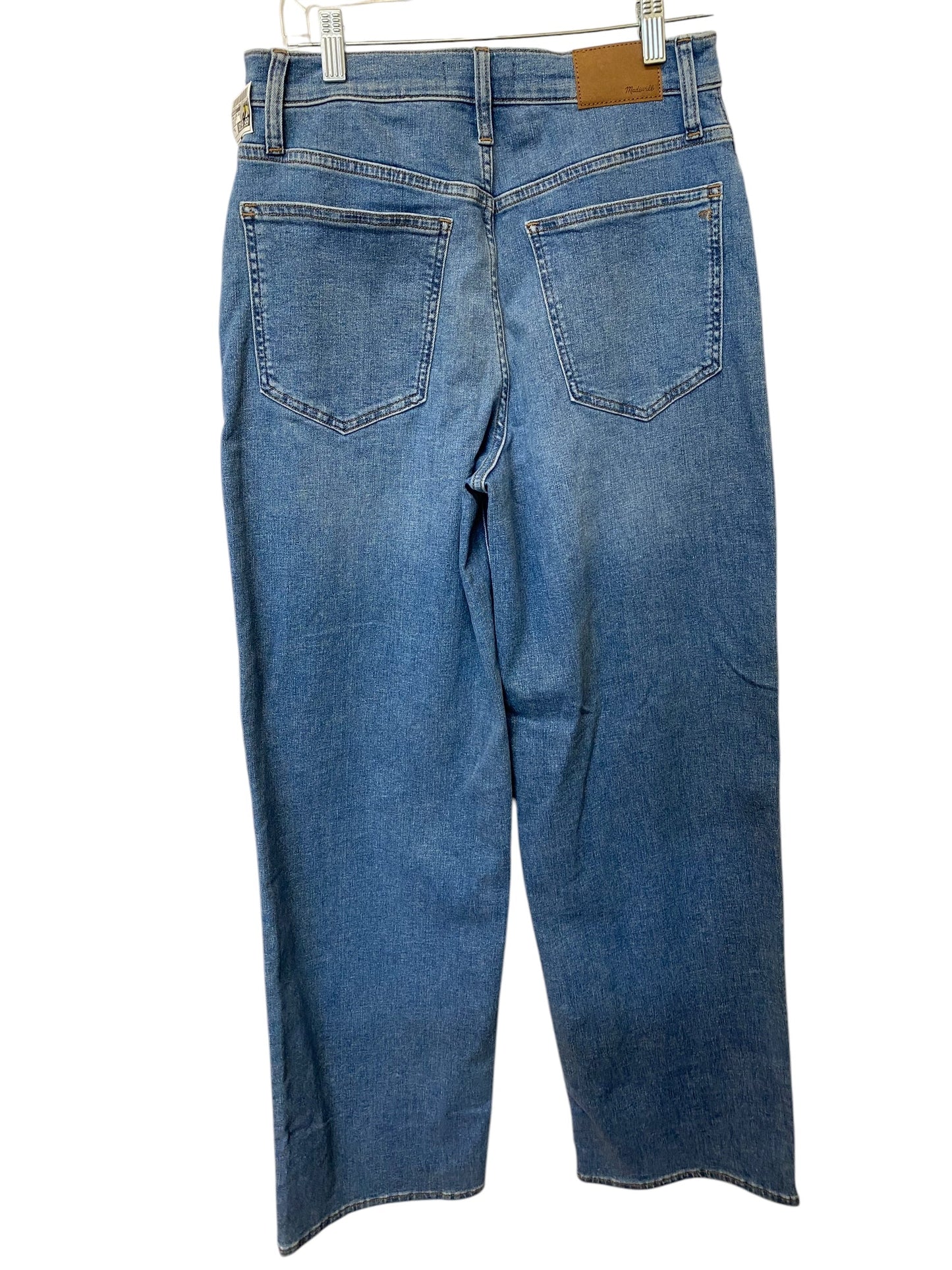 Jeans Wide Leg By Madewell In Blue Denim, Size: 6l