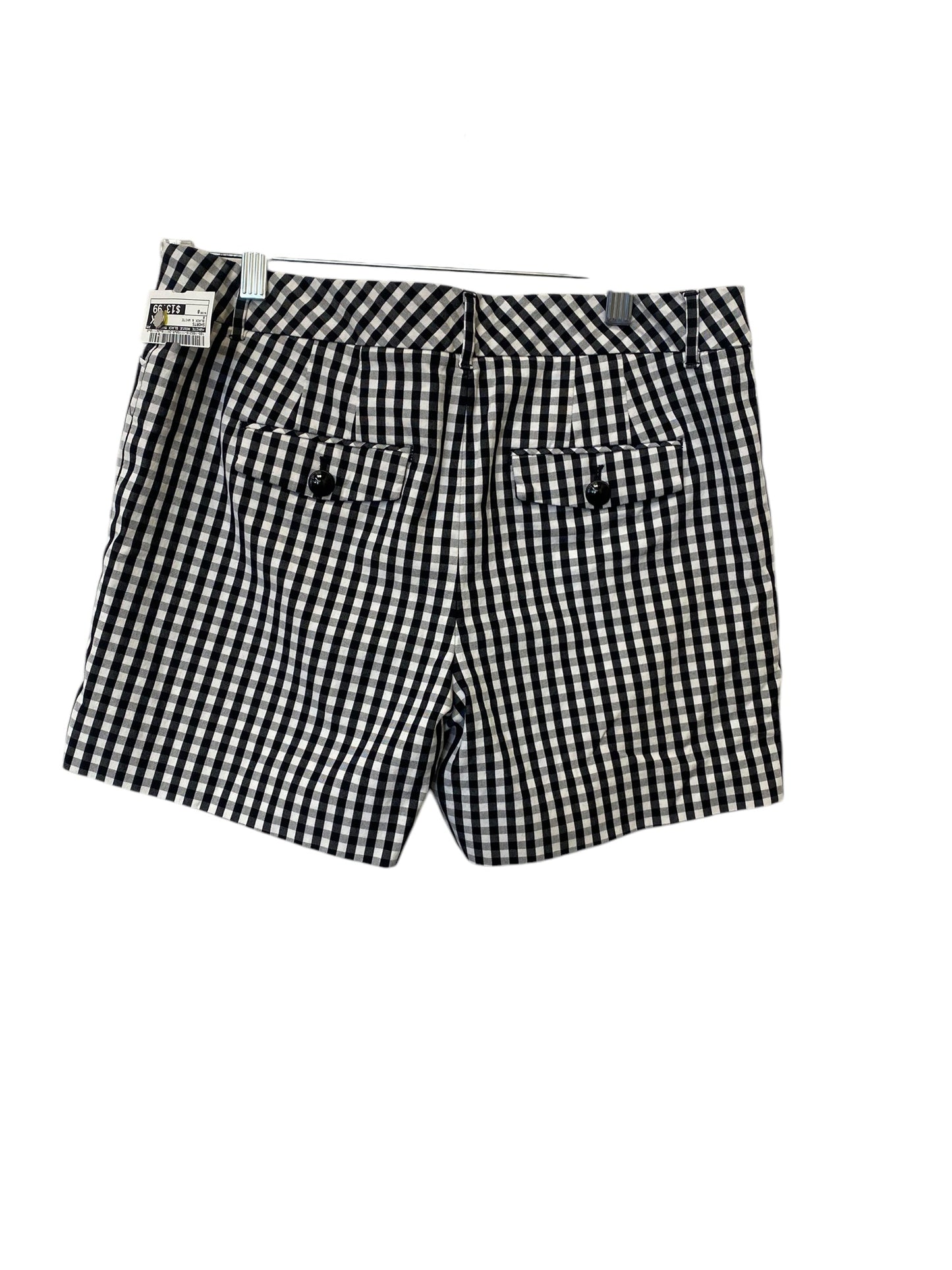 Shorts By White House Black Market In Black & White, Size: 8