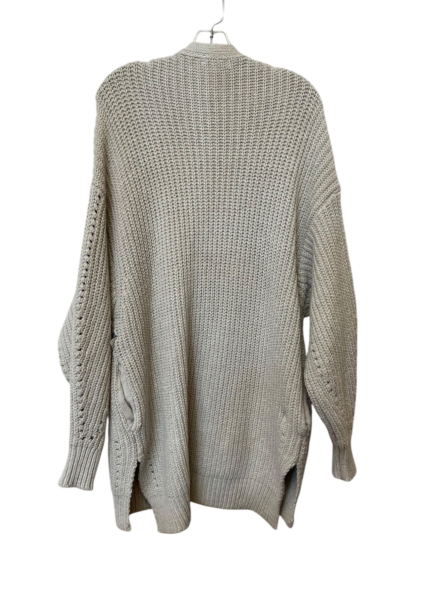 Sweater Cardigan By Clothes Mentor In Grey, Size: S