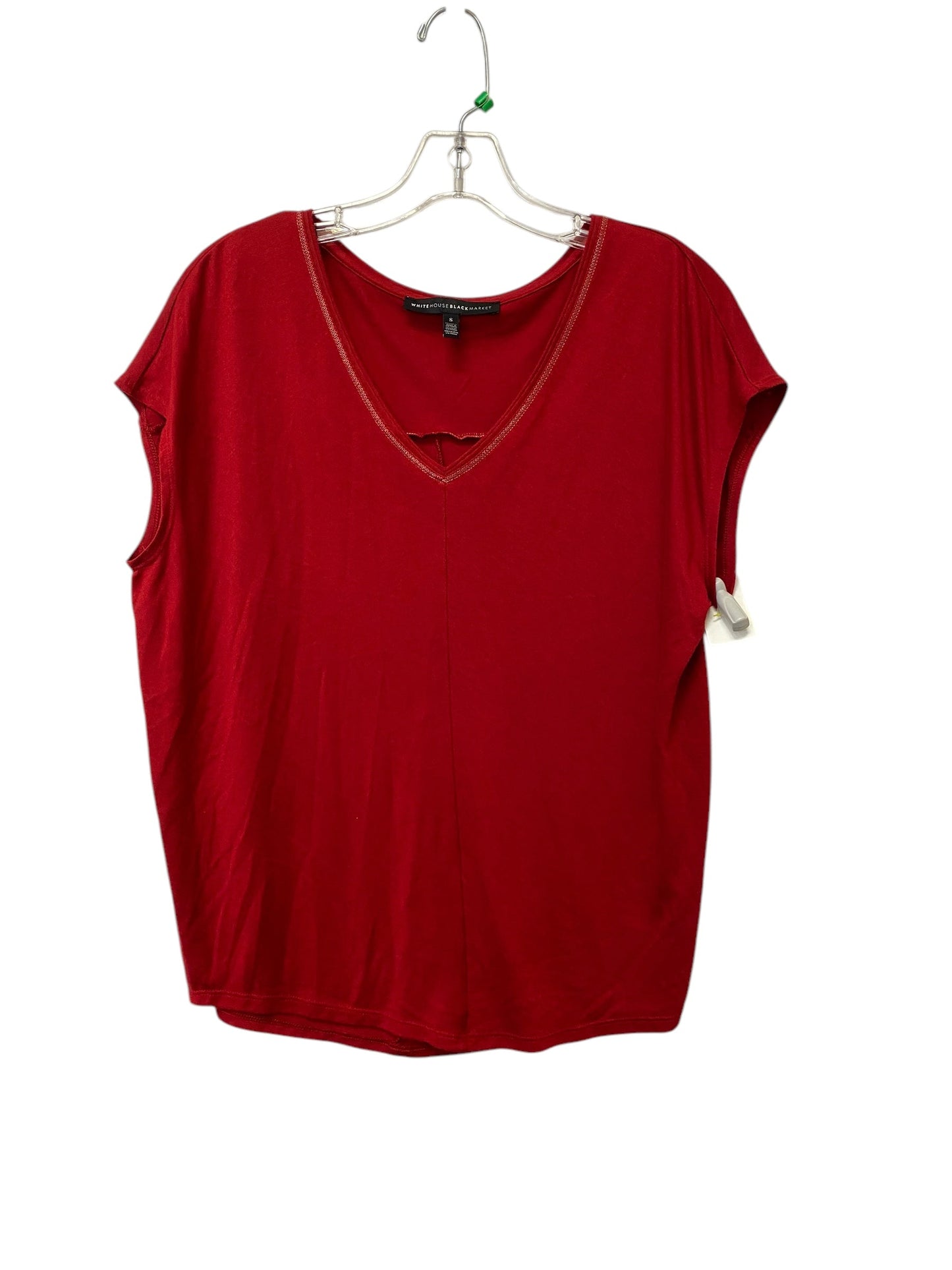 Top Sleeveless By White House Black Market In Red, Size: S