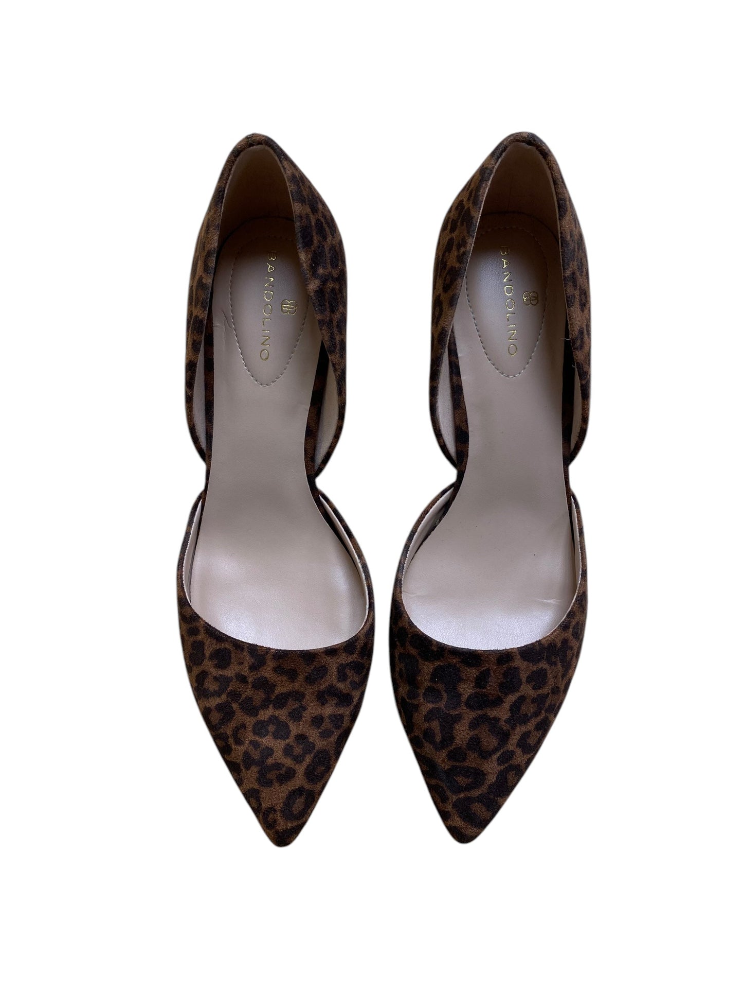 Shoes Heels Stiletto By Bandolino In Animal Print, Size: 8