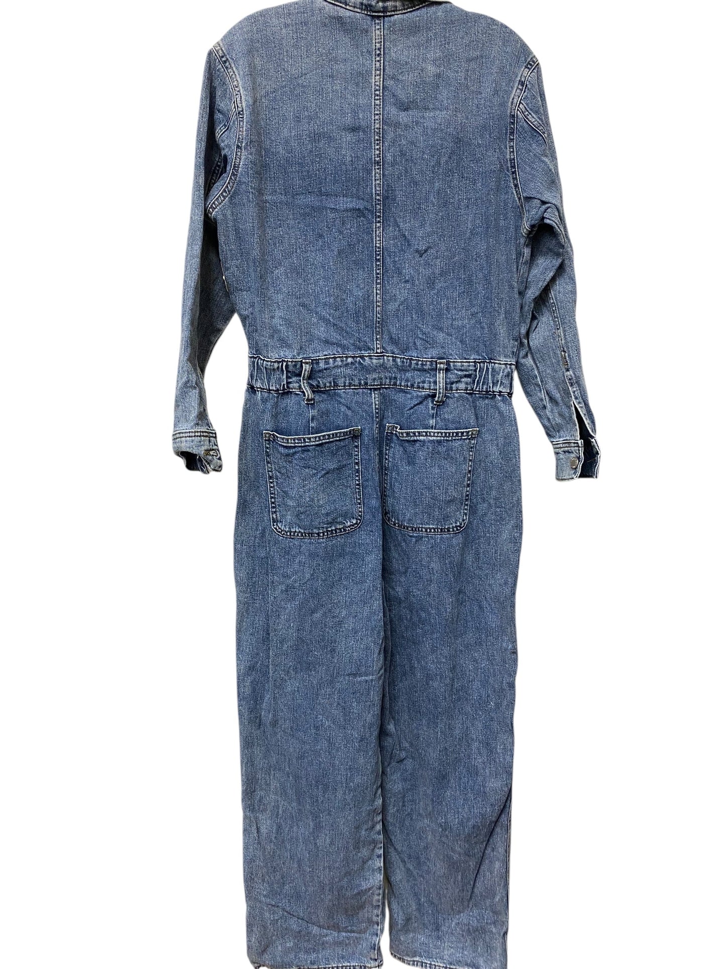 Jumpsuit By Universal Thread In Blue Denim, Size: 8