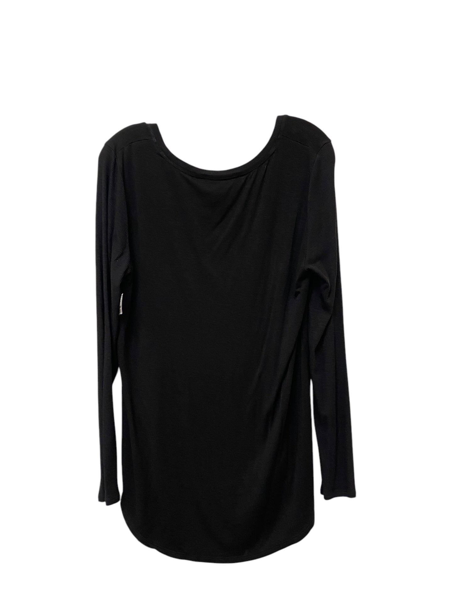 Top Long Sleeve By White House Black Market In Black, Size: M