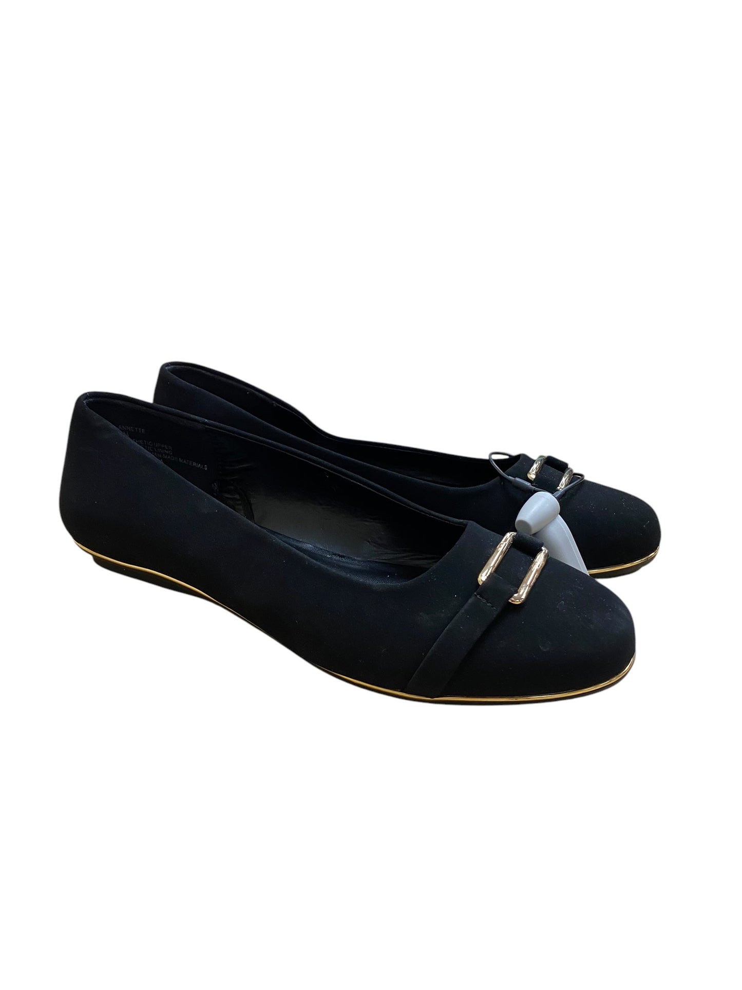 Shoes Flats By Clothes Mentor In Black, Size: 8