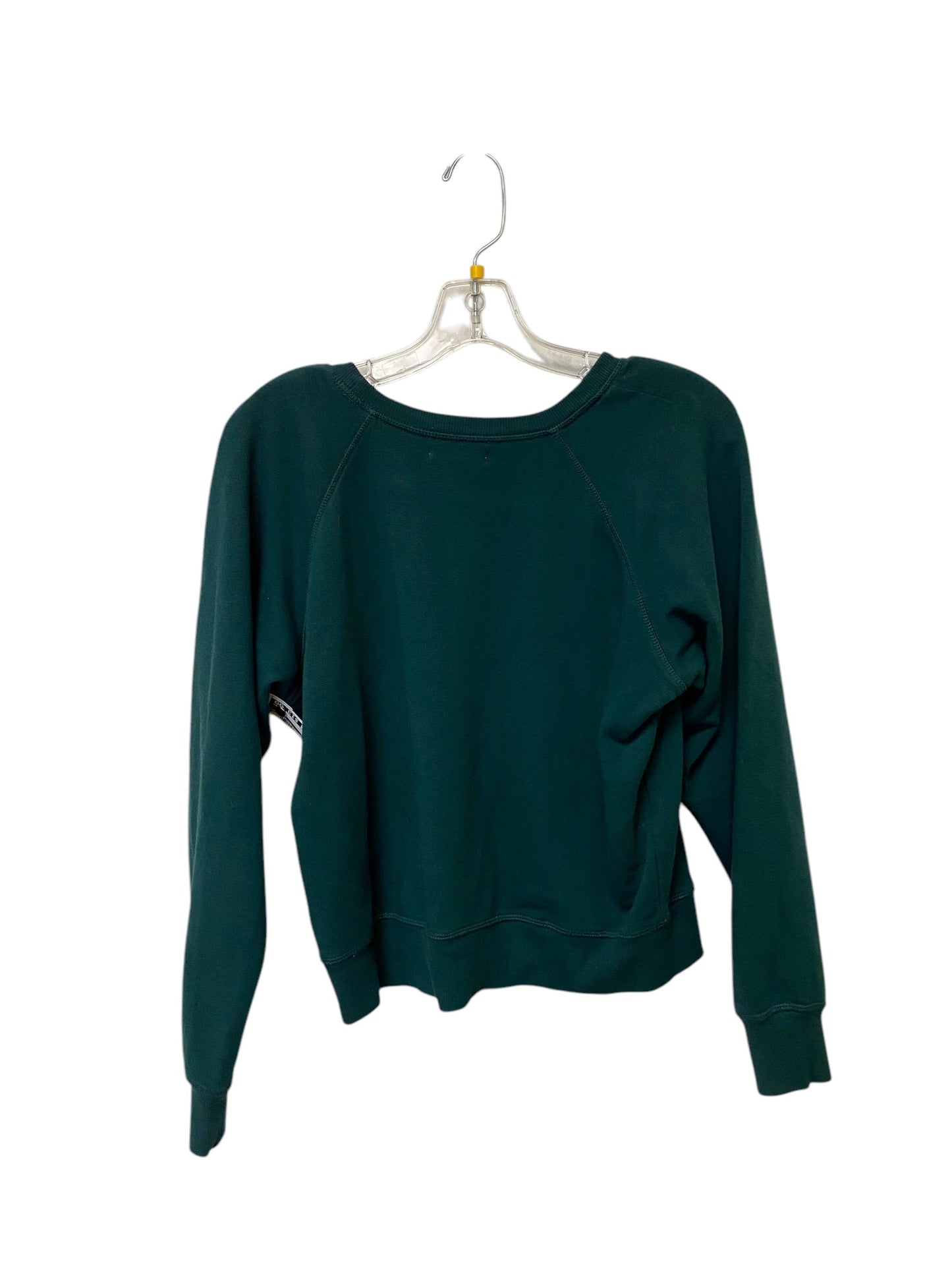 Top Long Sleeve By Madewell In Green, Size: M