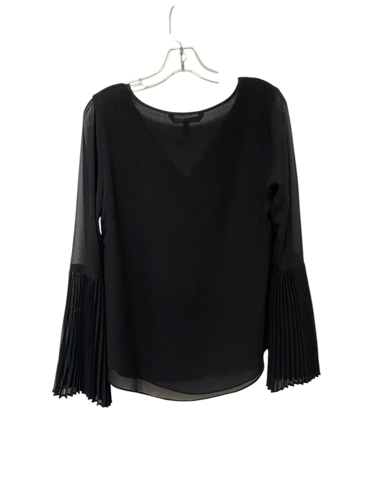 Top Long Sleeve By White House Black Market In Black, Size: 4