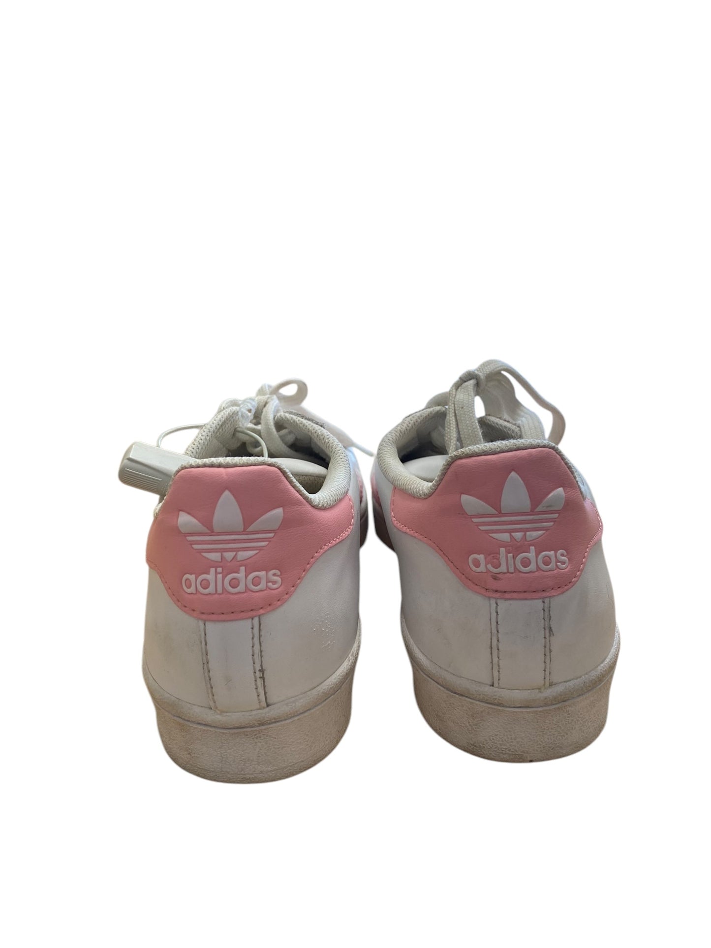 Shoes Sneakers By Adidas In Pink & White, Size: 8