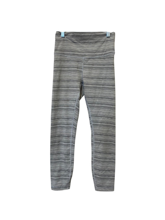 Athletic Leggings By Lululemon In Grey, Size: 6