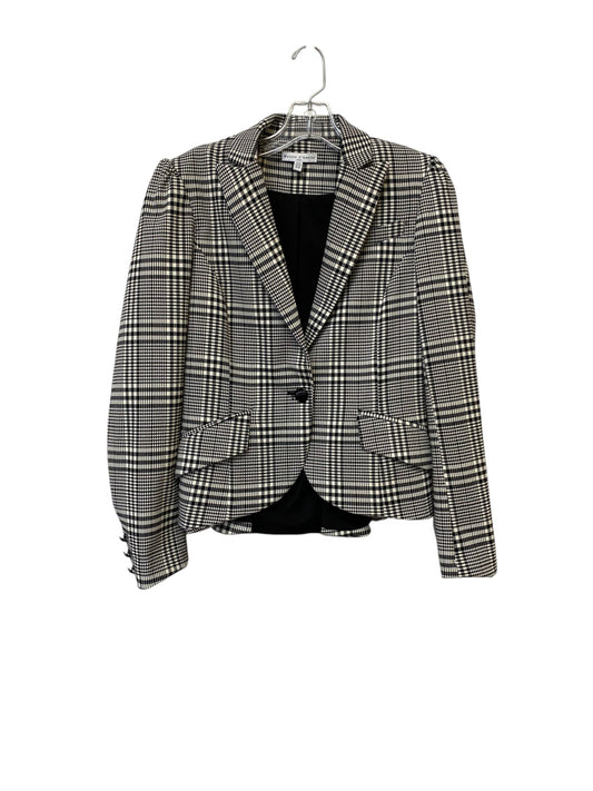 Blazer By Clothes Mentor In Black & White, Size: Xs