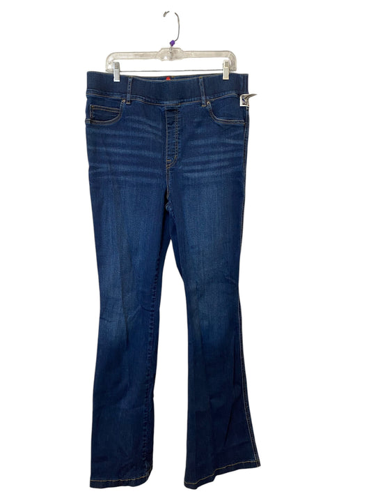 Jeans Boot Cut By Spanx In Blue Denim, Size: 1x