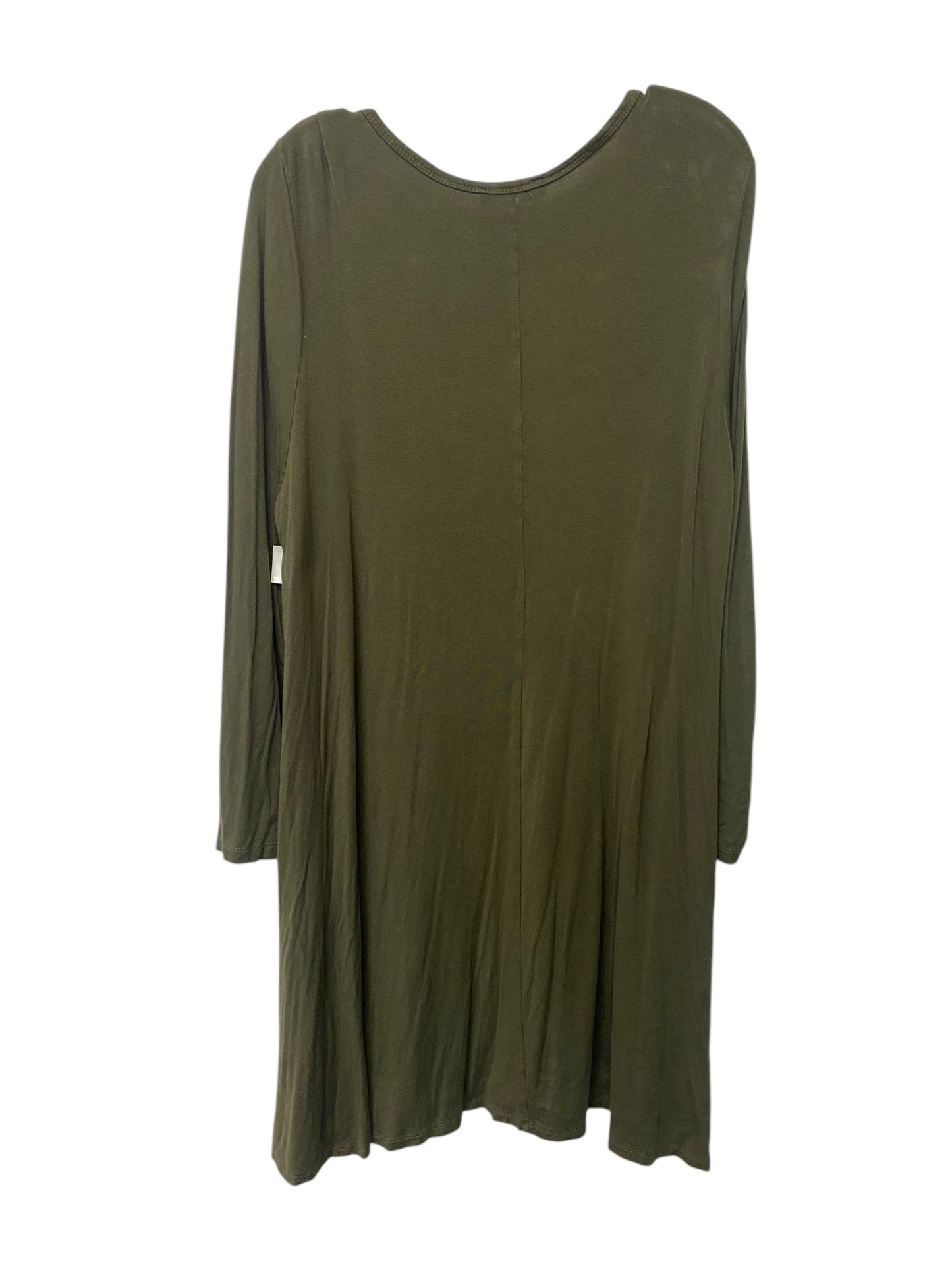 Dress Casual Short By Clothes Mentor In Green, Size: 2x