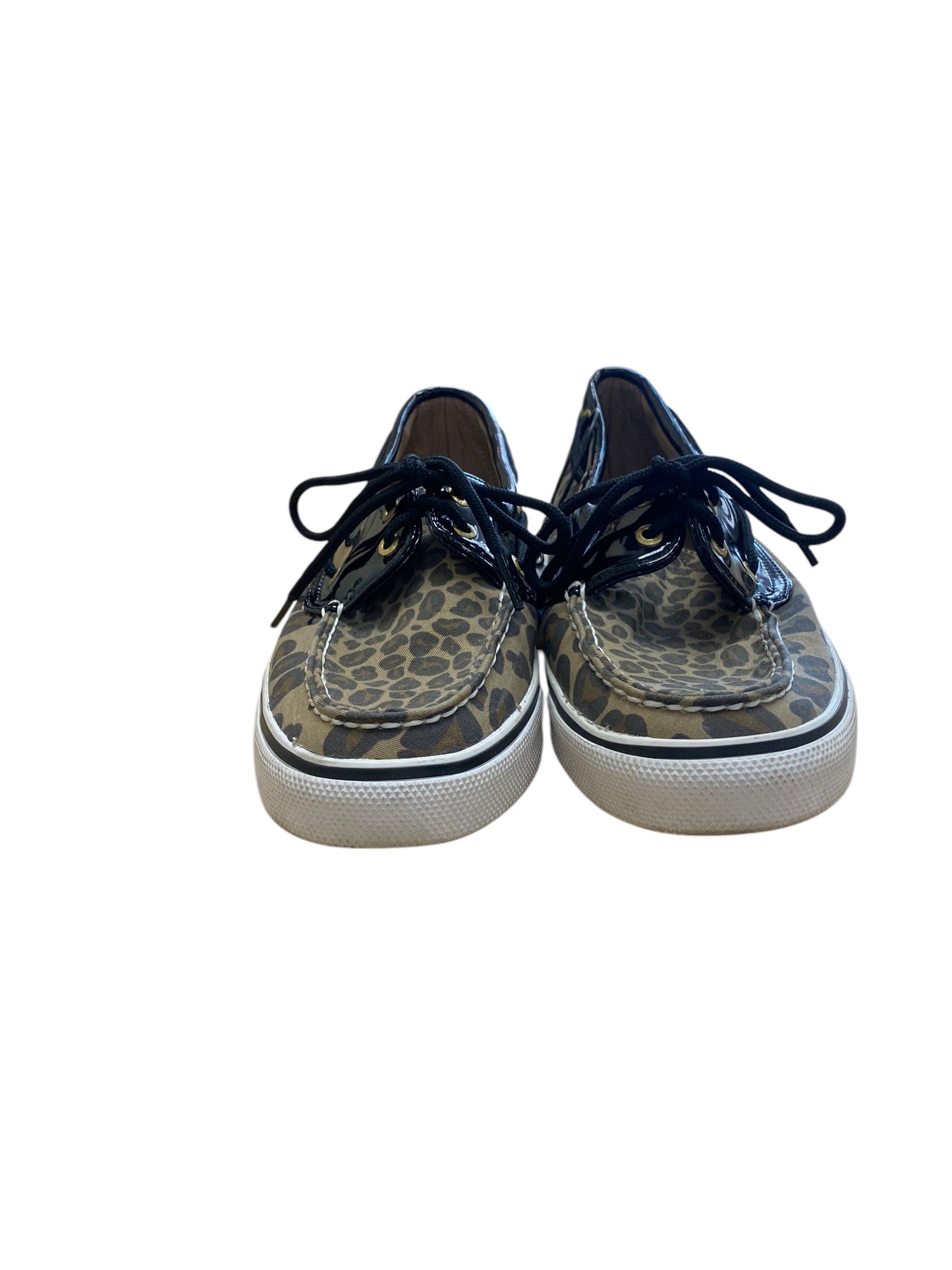 Shoes Flats By Sperry In Animal Print, Size: 9.5