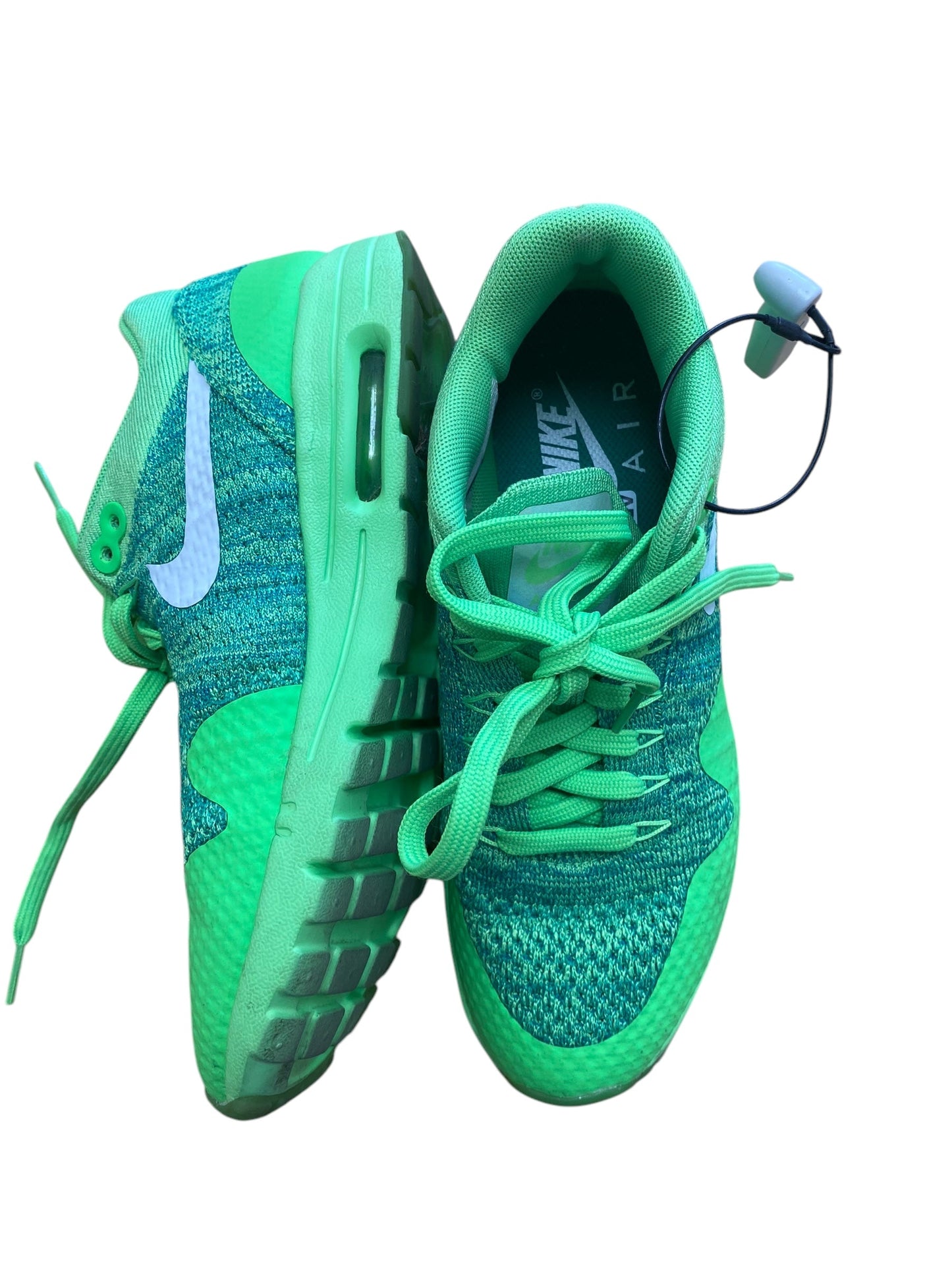 Shoes Athletic By Nike In Green, Size: 7