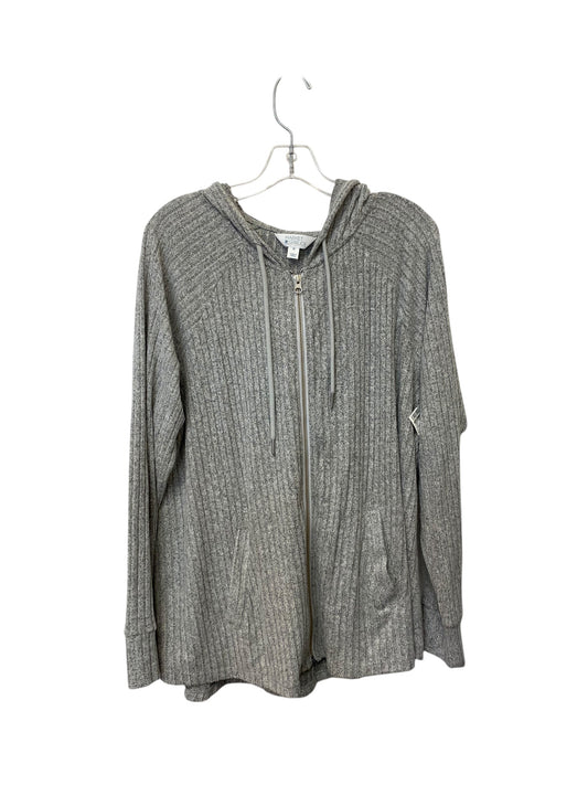 Sweatshirt Hoodie By Market & Spruce In Grey, Size: 2x