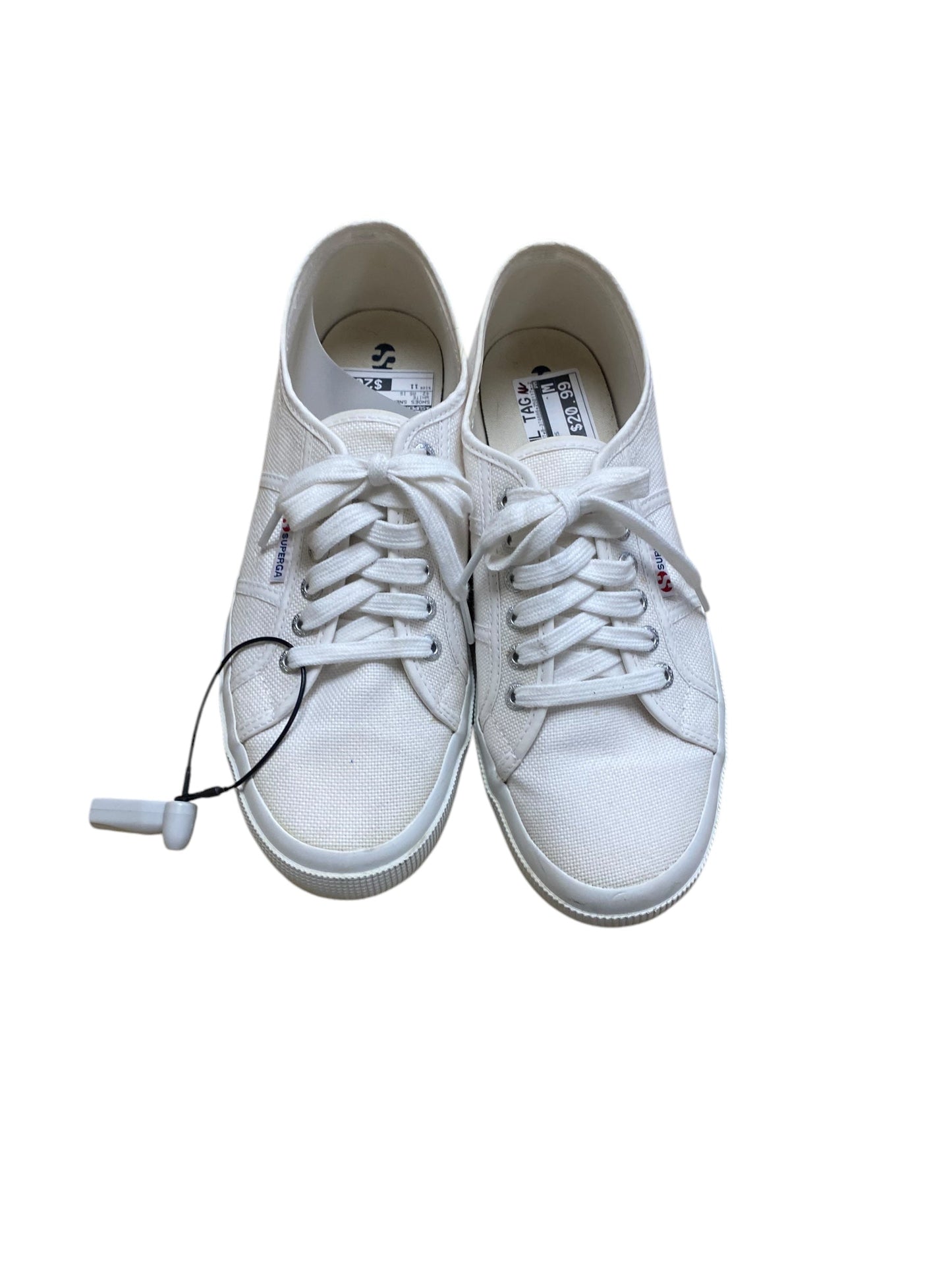 Shoes Sneakers By Superga In White, Size: 11