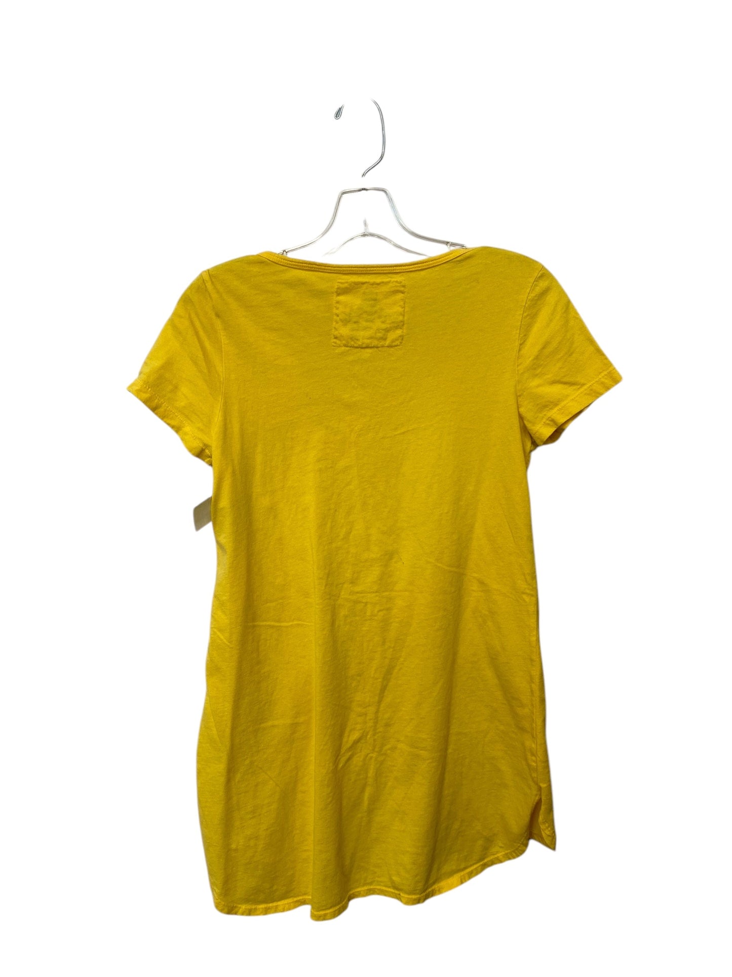 Top Short Sleeve By Johnny Was In Yellow, Size: S