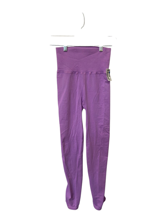 Athletic Leggings By Free People In Purple, Size: Xs