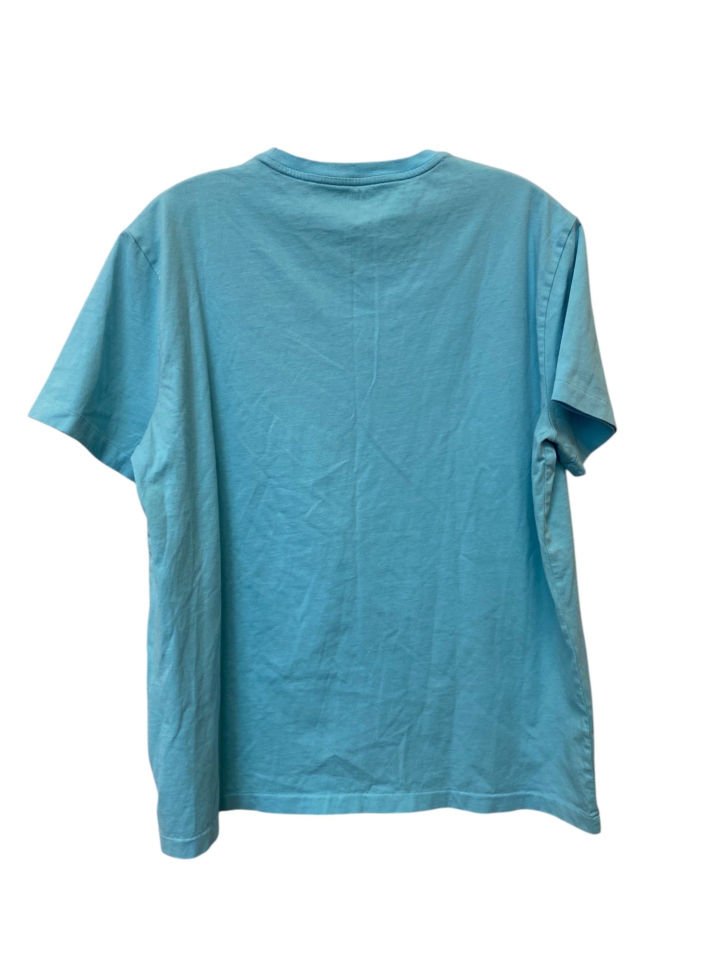 Top Short Sleeve By Polo Ralph Lauren In Blue, Size: L