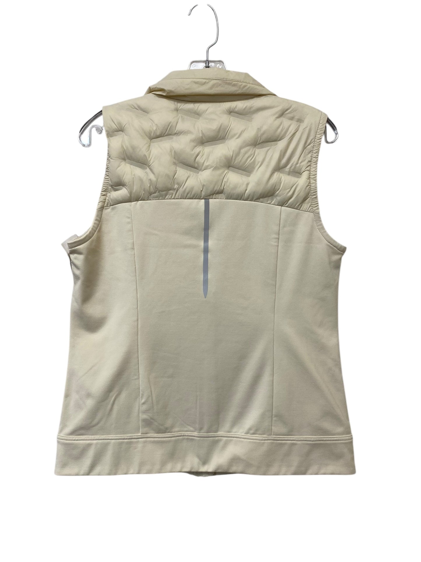 Vest Puffer & Quilted By Calia In Cream, Size: M