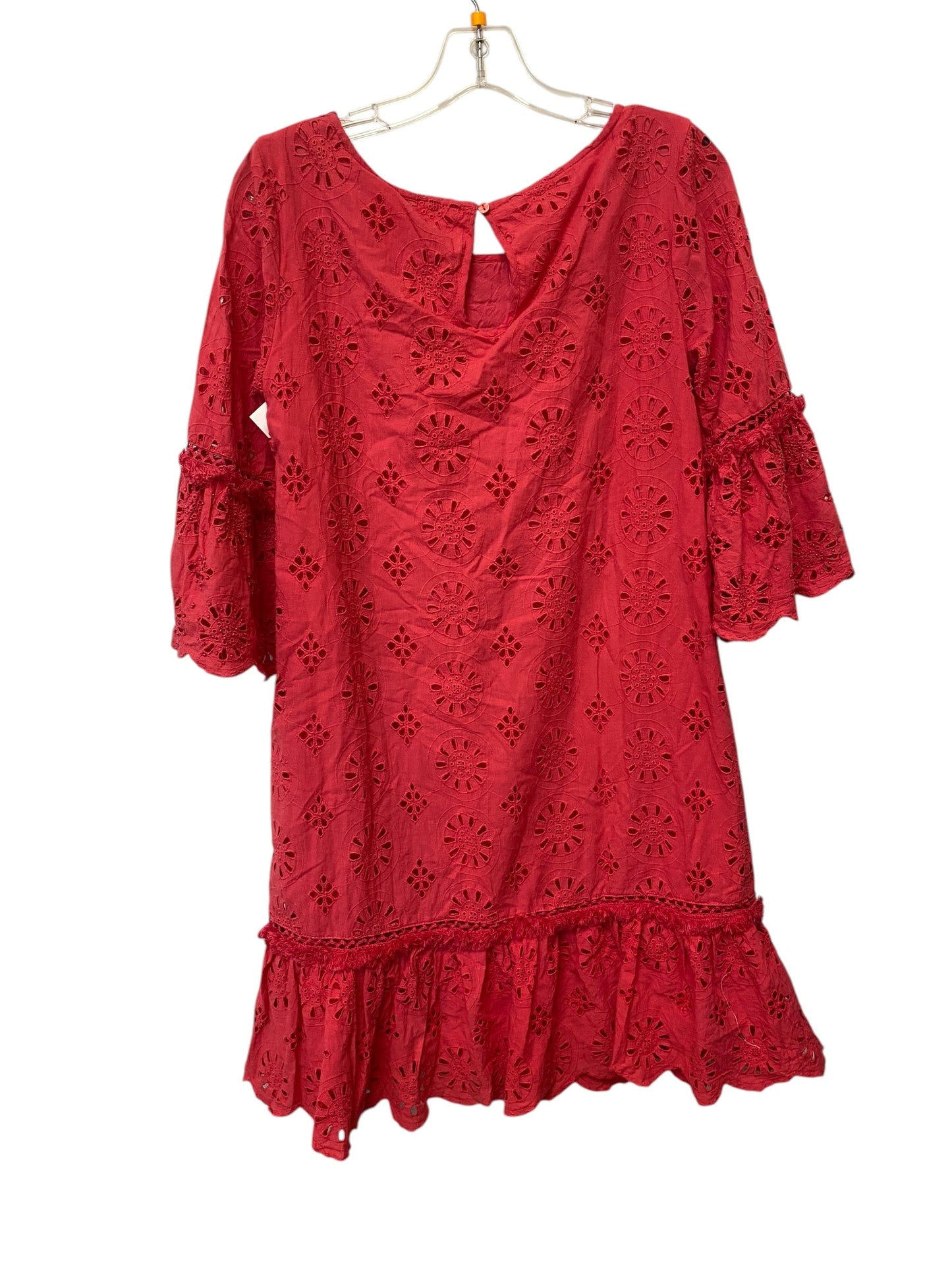 Dress Casual Short By Anthropologie In Pink, Size: 4