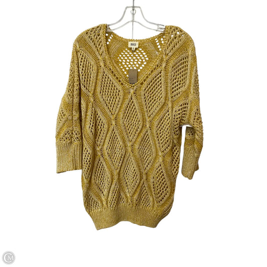 Sweater By Bke In Yellow, Size: M