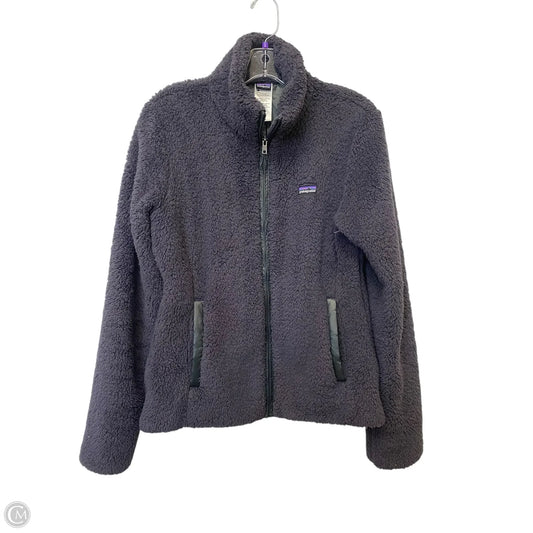 Jacket Fleece By Patagonia In Purple, Size: L