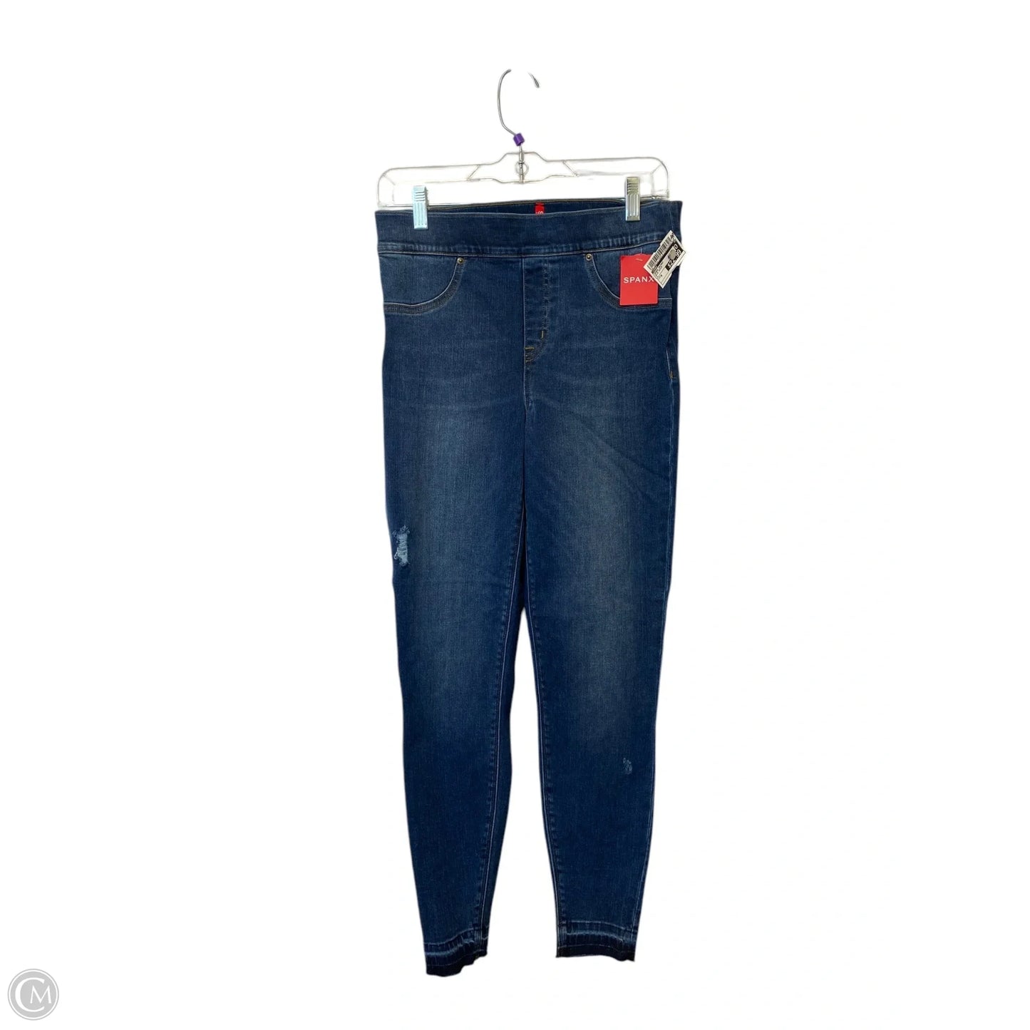 Jeans Skinny By Spanx In Blue Denim, Size: M