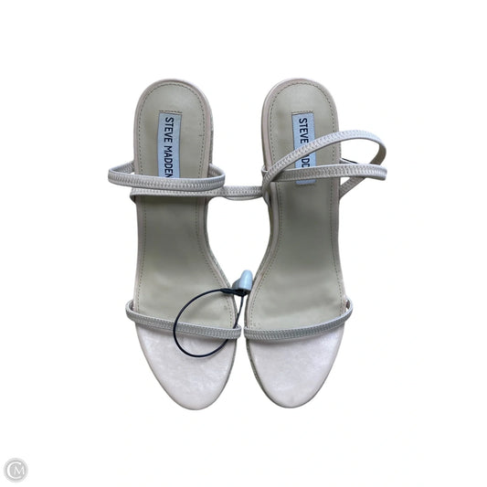 Sandals Heels Wedge By Steve Madden In Pink, Size: 10