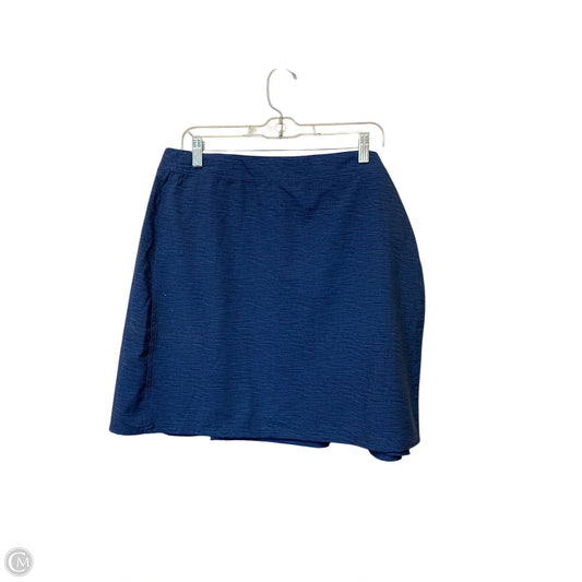 Athletic Skirt By Clothes Mentor In Blue, Size: Xl