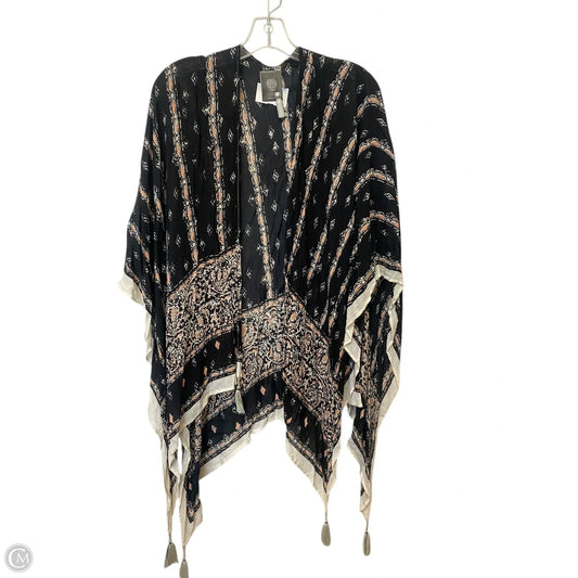 Shawl By Vince Camuto In Black, Size: Osfm